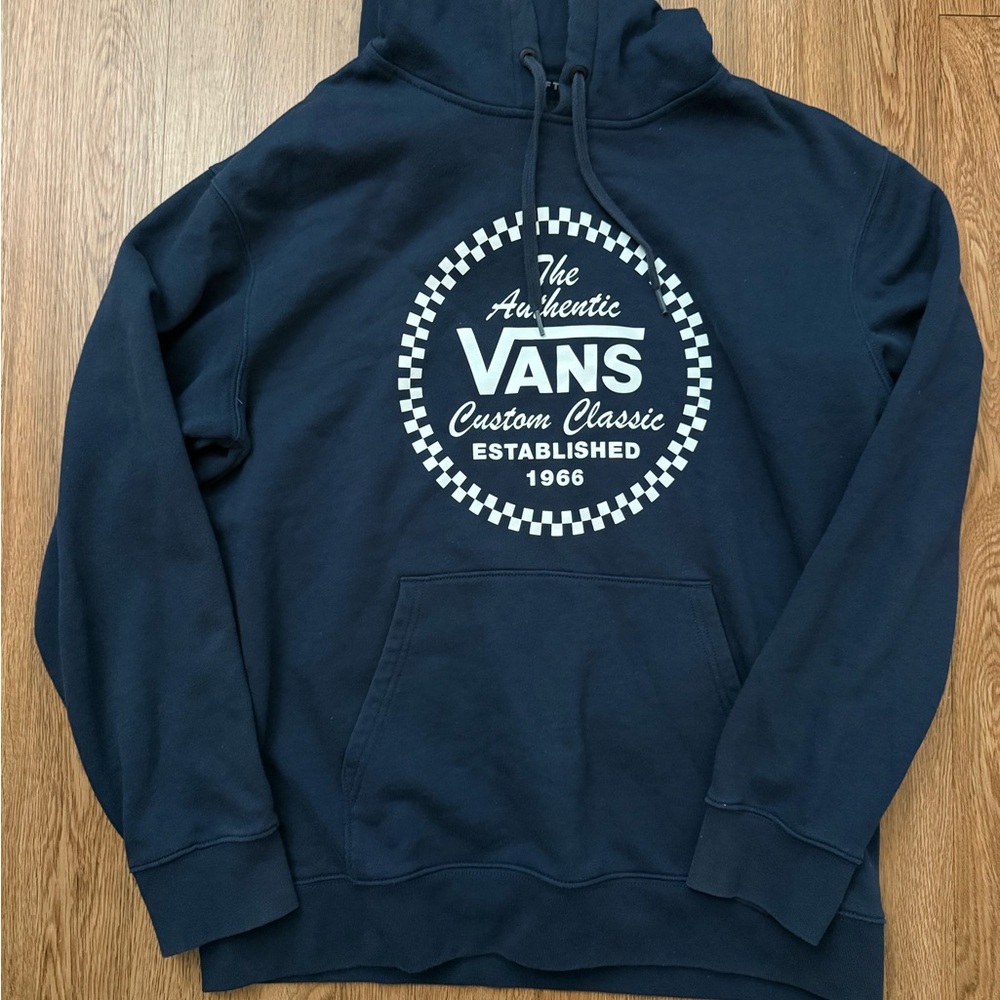 Vans Authentic Custom Classic Navy Hoodie